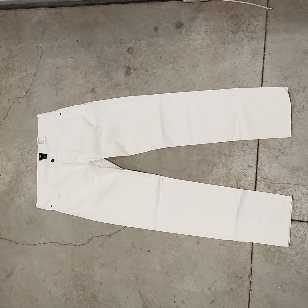 H&M men's white jeans